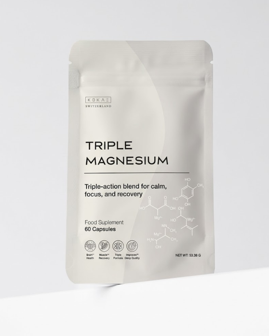 Triple Magnesium - Bisglycinat, Malat & ATA Mg® mit aktivem P-5-P
