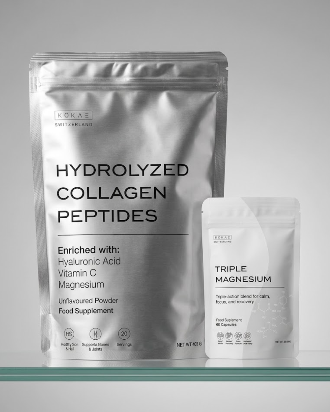 Recovery Bundle: KOKAE Kollagen Peptide & Triple Magnesium