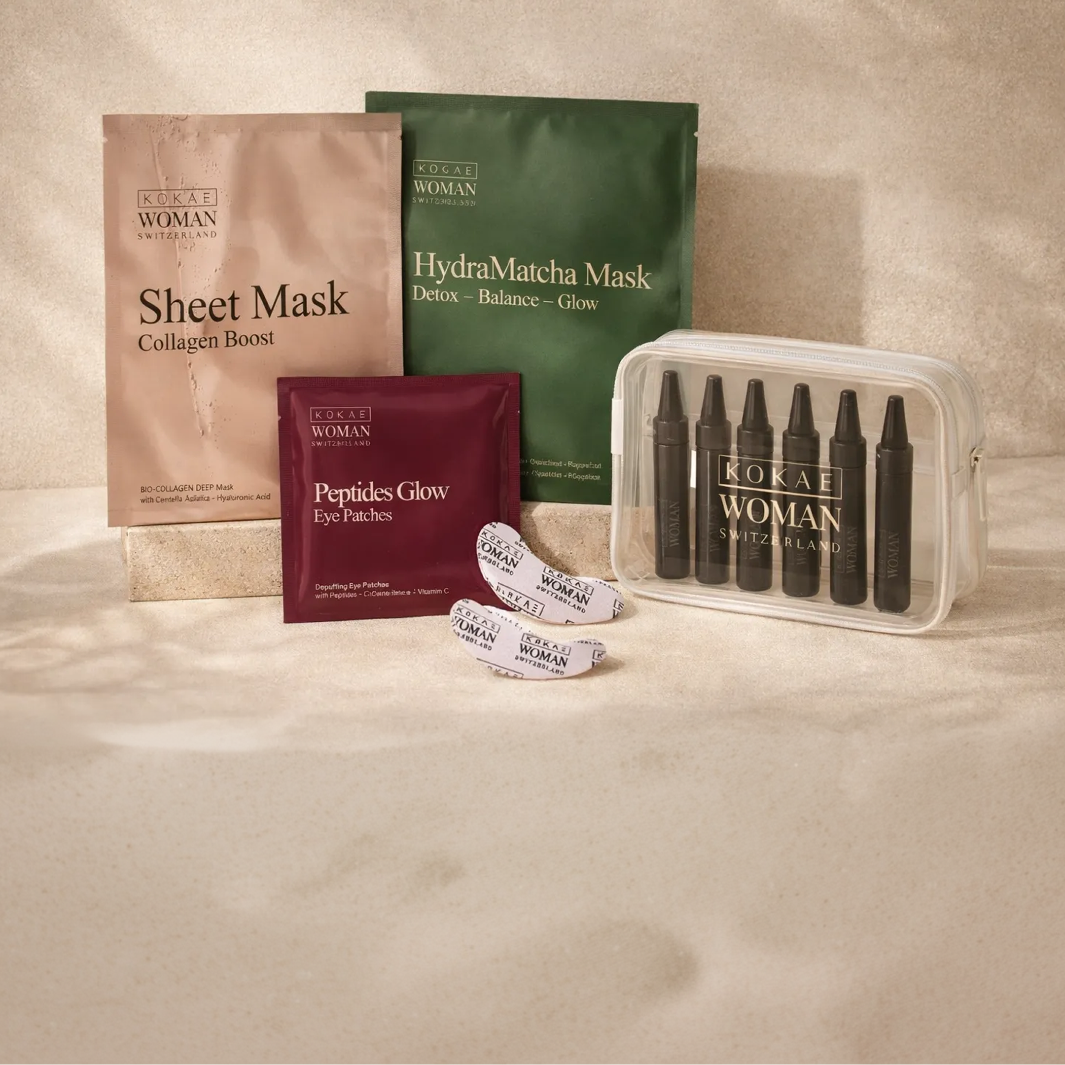 Anti Jet-Lag Travel Skin Set: Arrive looking rested, even after a long flight - Kokae by Lux